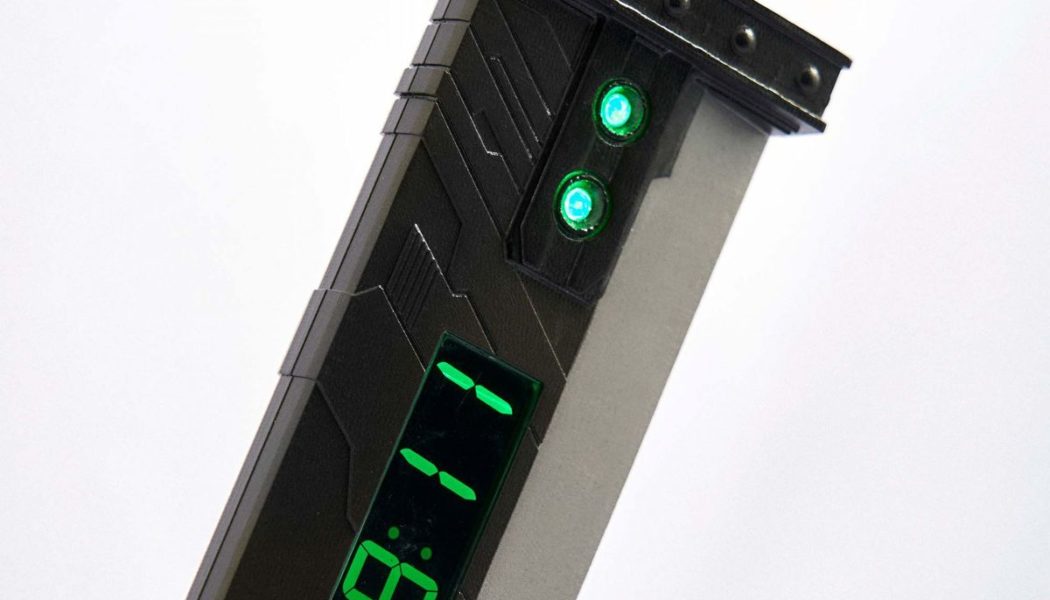 This FF7 Buster Sword clock prevents you from casting snooze