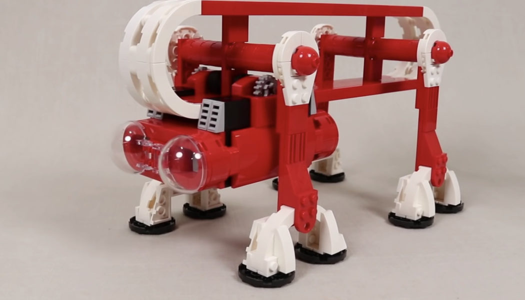 This video teaches you how to build a retro flip-walker toy out of LEGO