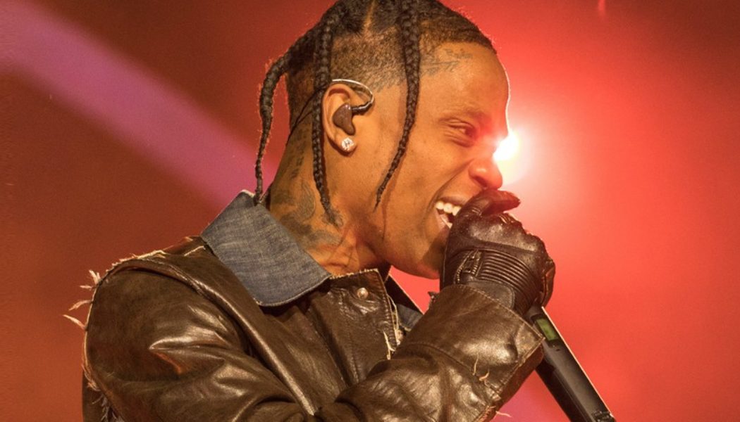 Travis Scott Gave a Five-Song Performance at Coachella After Party