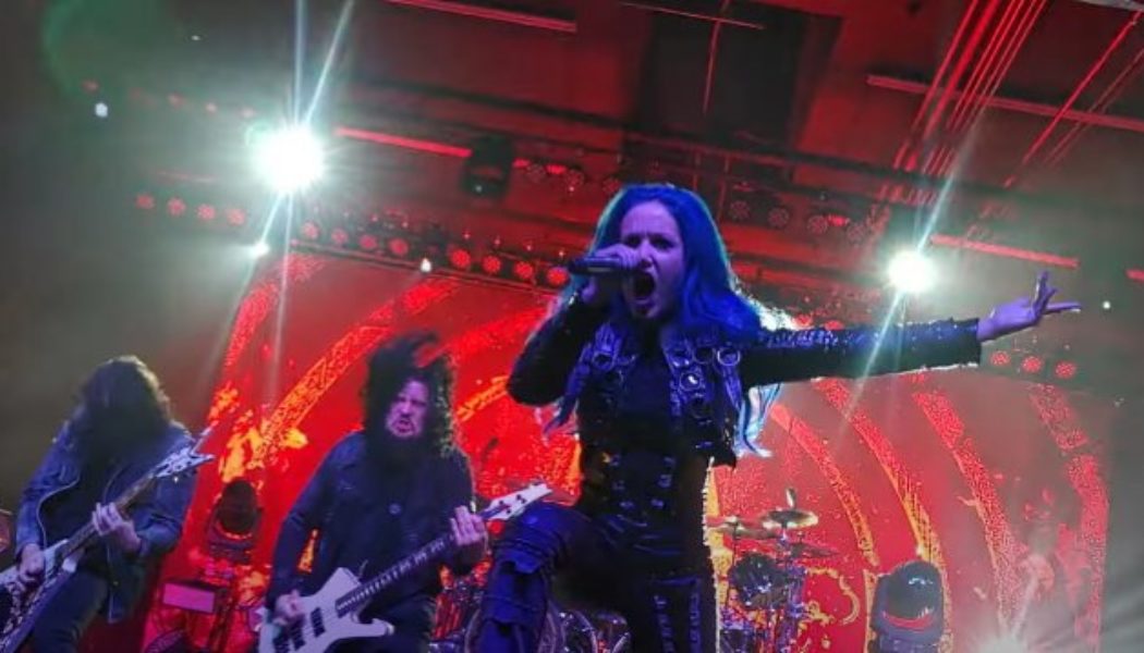 Watch: ARCH ENEMY Plays First Show In Two And A Half Years At ‘The North American Siege 2022’ Tour Kick-Off