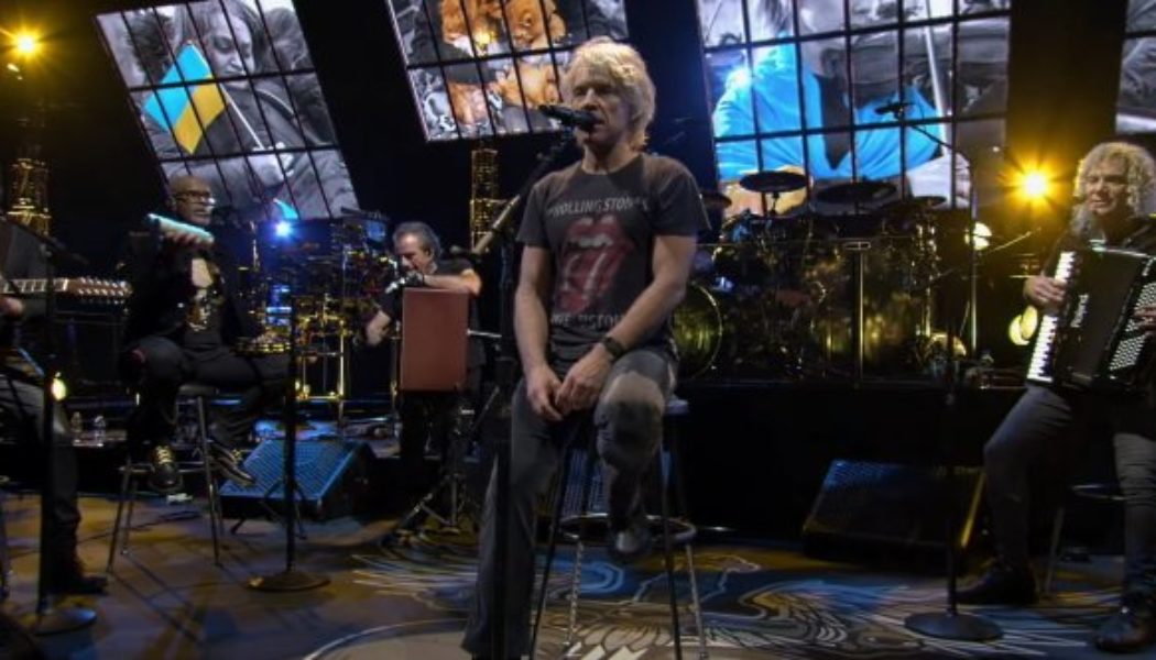 Watch BON JOVI Perform ‘We Don’t Run’ for GLOBAL CITIZEN’s ‘Stand Up For Ukraine’