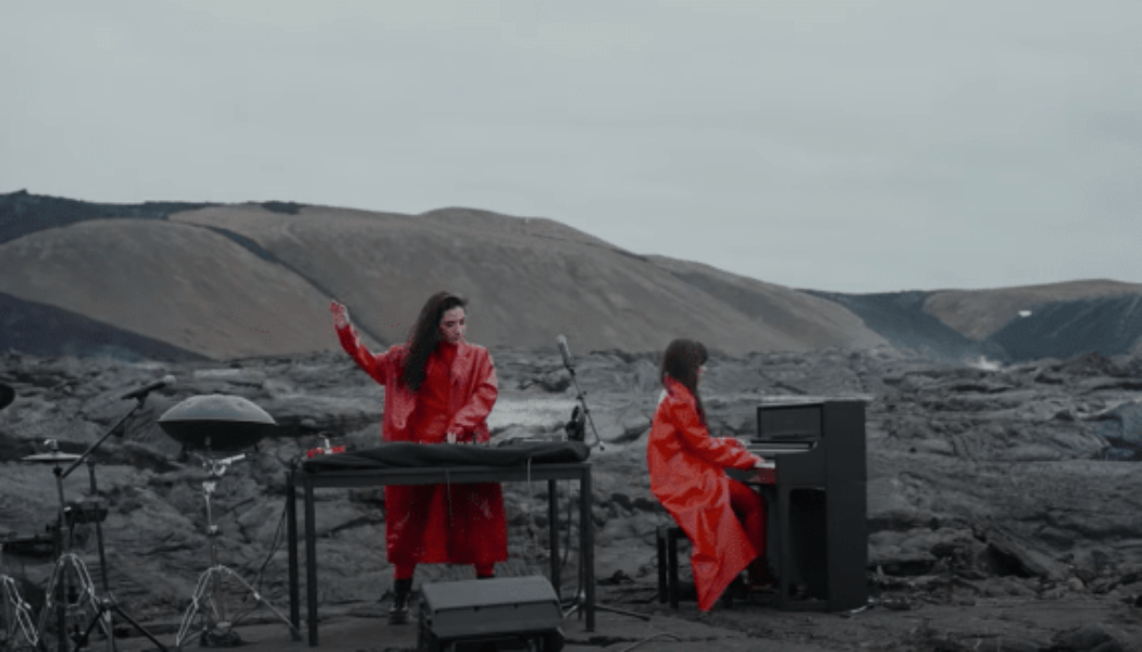 Watch Giolì & Assia Perform Live From an Icelandic Volcano