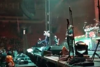 Watch: LAMB OF GOD Performs Without Singer RANDY BLYTHE And Bassist JOHN CAMPBELL At Green Bay Concert