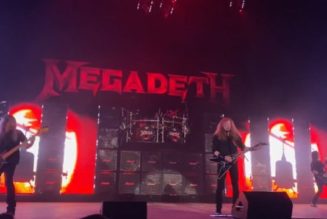 Watch: MEGADETH Kicks Off 2022 Leg Of ‘The Metal Tour Of The Year’ In Las Vegas