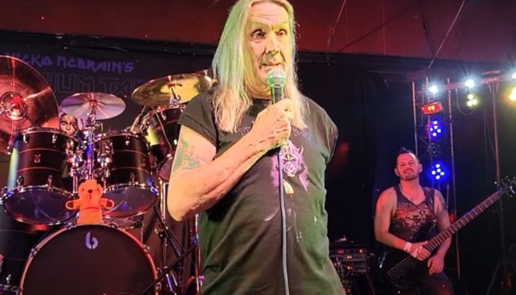 Watch: NICKO MCBRAIN Performs IRON MAIDEN Classics With TITANIUM TART In Winter Park, Florida