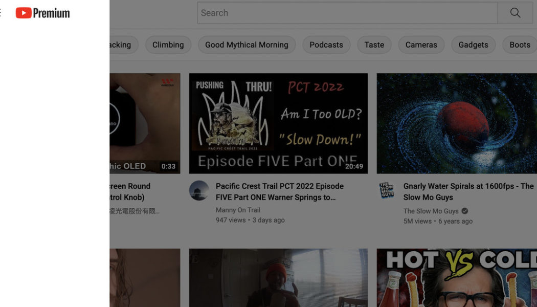 YouTube outage blanks out the sidebar, causes problems on TVs and game consoles