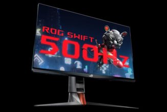 ASUS’ ROG Swift Is a 500 Hz Monitor Designed for Fast-Paced Action Games