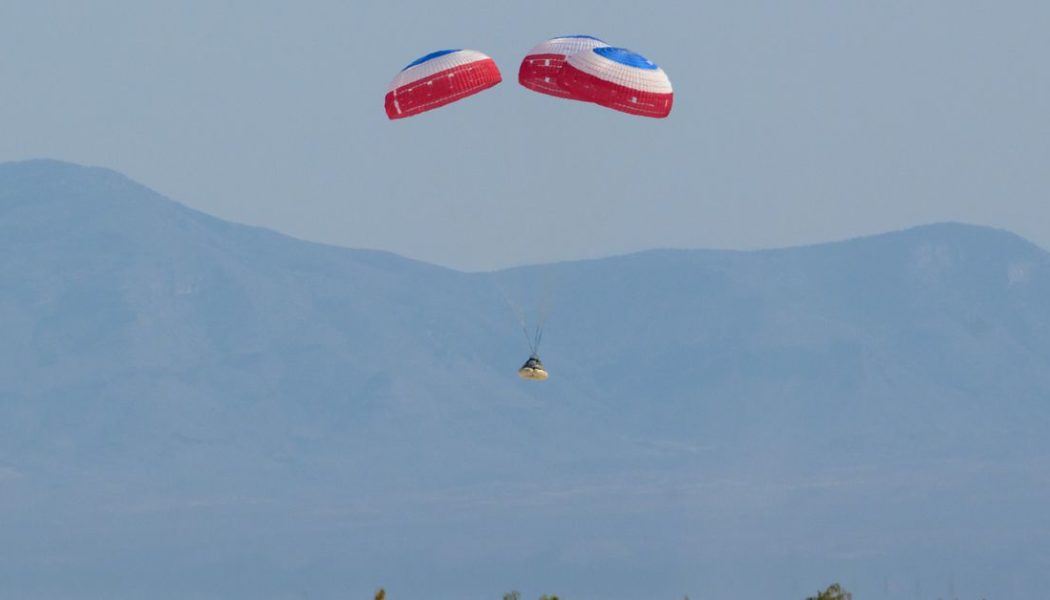 Boeing’s Starliner spacecraft returns to Earth, wrapping up critical test mission