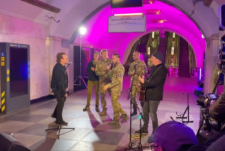 Bono and The Edge Surprise Ukrainian Soldiers with Concert in Bomb Shelter