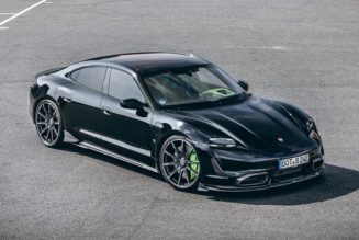 Brabus Goes Carbon Mad on the Porsche Taycan Turbo S