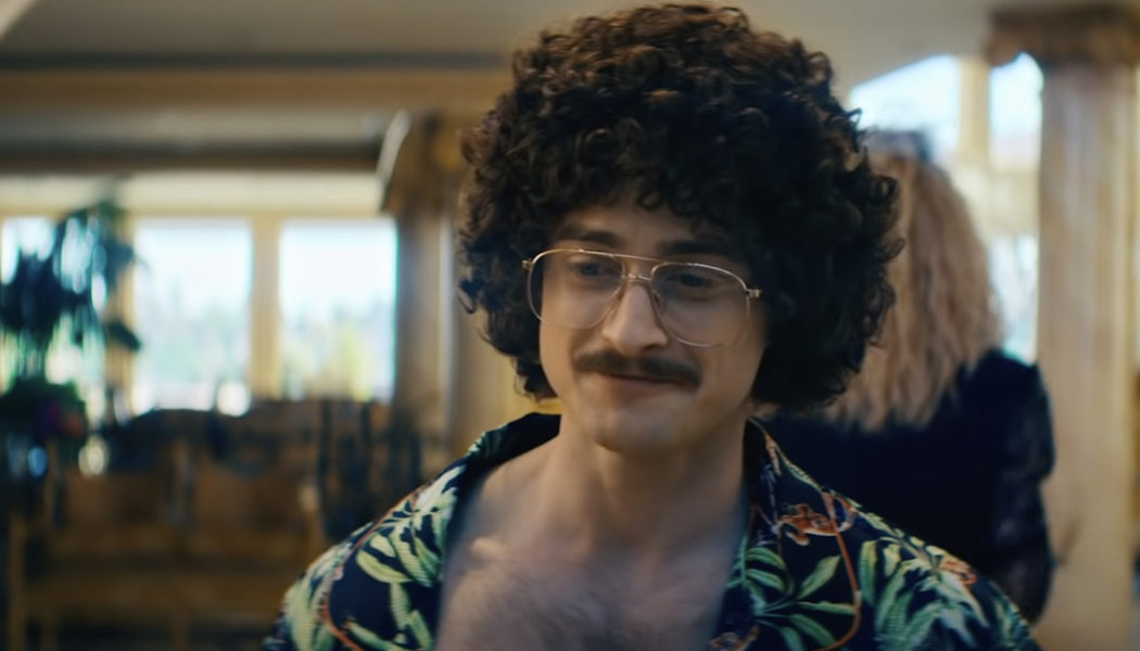 Daniel Radcliffe goes full sex symbol in first Weird Al biopic teaser