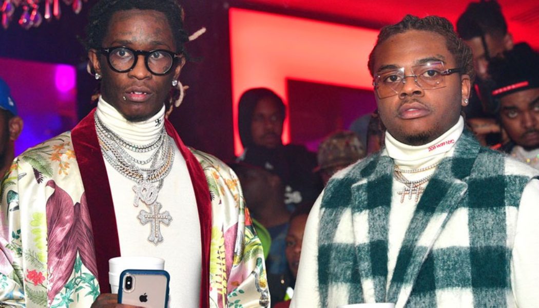 District Attorney States Many Could Face Life Sentence in Young Thug, Gunna and Young Stoner Life Record’s 56-Count Indictment