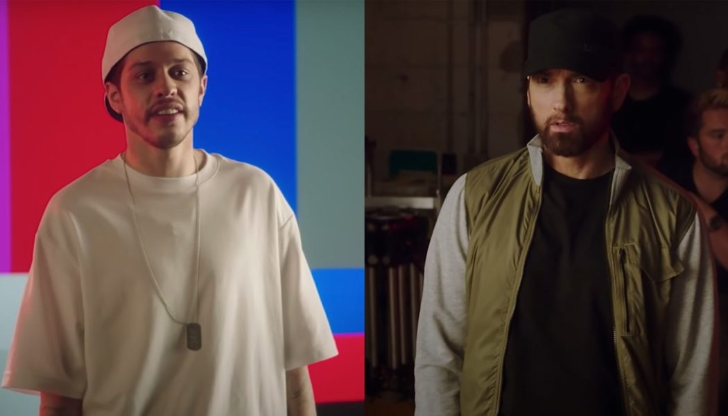 Eminem Interrupts Pete Davidson’s Final Eminem Tribute SNL Sketch: Watch