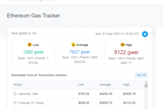 ETH gas price surges as Yuga Labs cashes in $300M selling Otherside NFTs