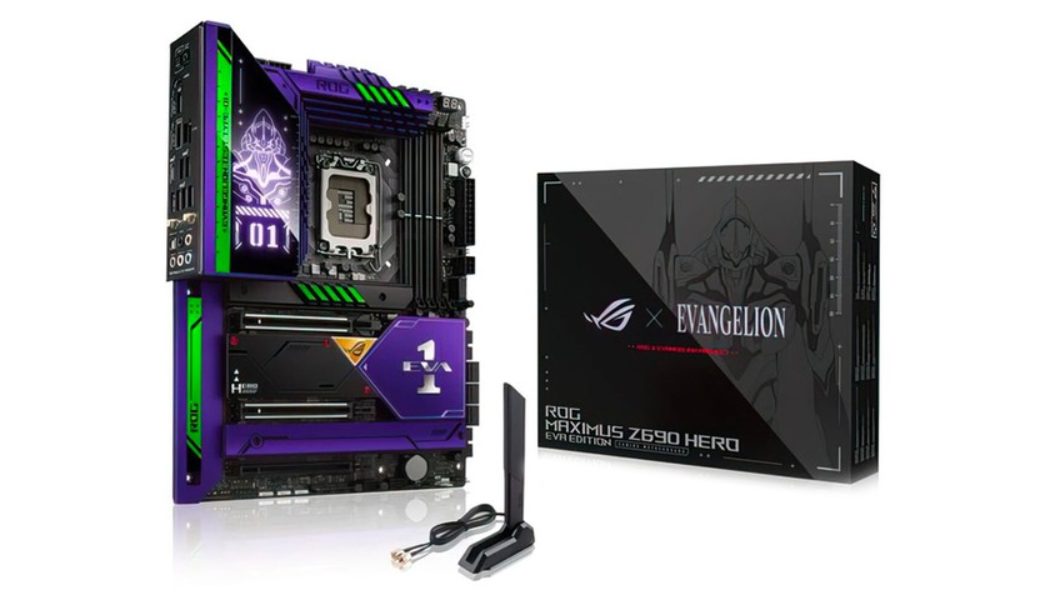 ‘Evangelion’ and ASUS ROG Unite for Special-Edition Graphics Cards