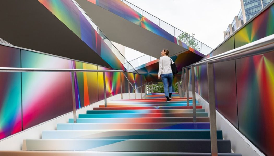 Felipe Pantone Presents a Kaleidoscope of Color at London’s Greenwich Peninsula