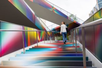 Felipe Pantone Presents a Kaleidoscope of Color at London’s Greenwich Peninsula