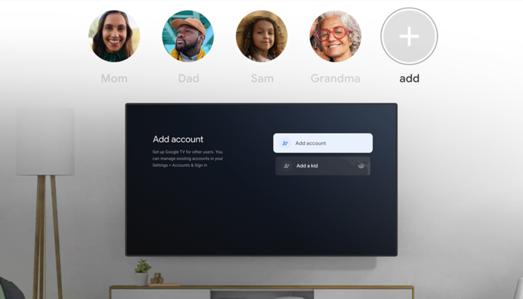 Google TV’s individual profiles are arriving after being delayed for a few months