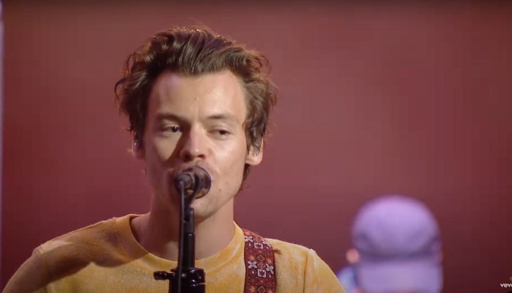 Harry Styles Knows You’ve Been “Touching Yourself” on New Cover of “Wet Dream”: Watch