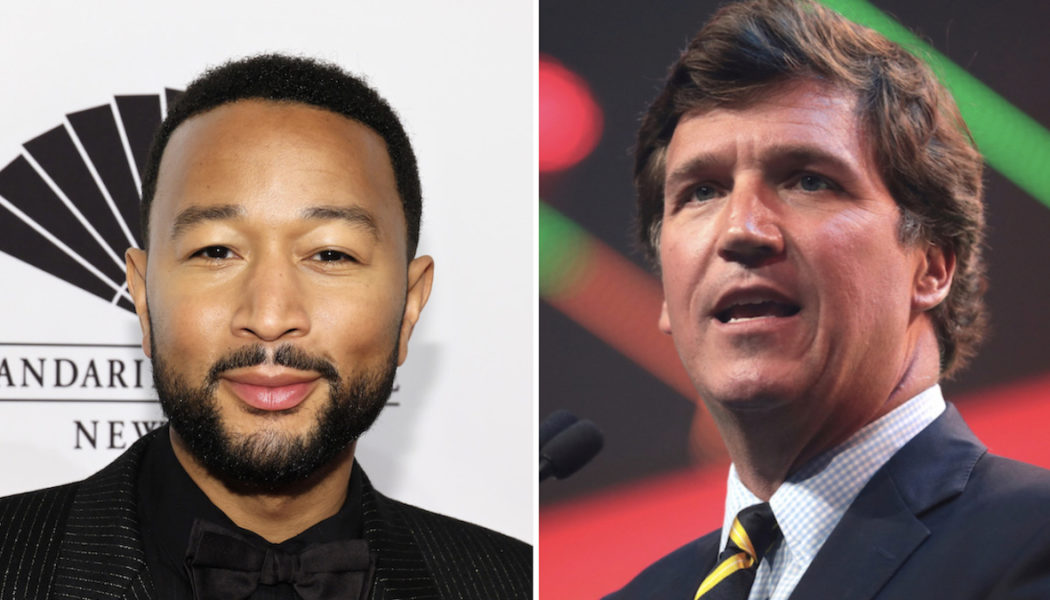 John Legend Calls Out Tucker Carlson for “Poisoning Minds” with Great Replacement Theory