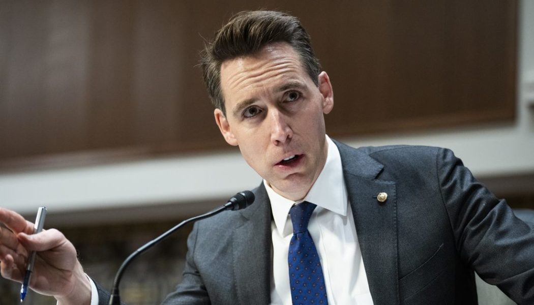 Josh Hawley wants to punish Disney by taking copyright law back to 1909 and that sucks