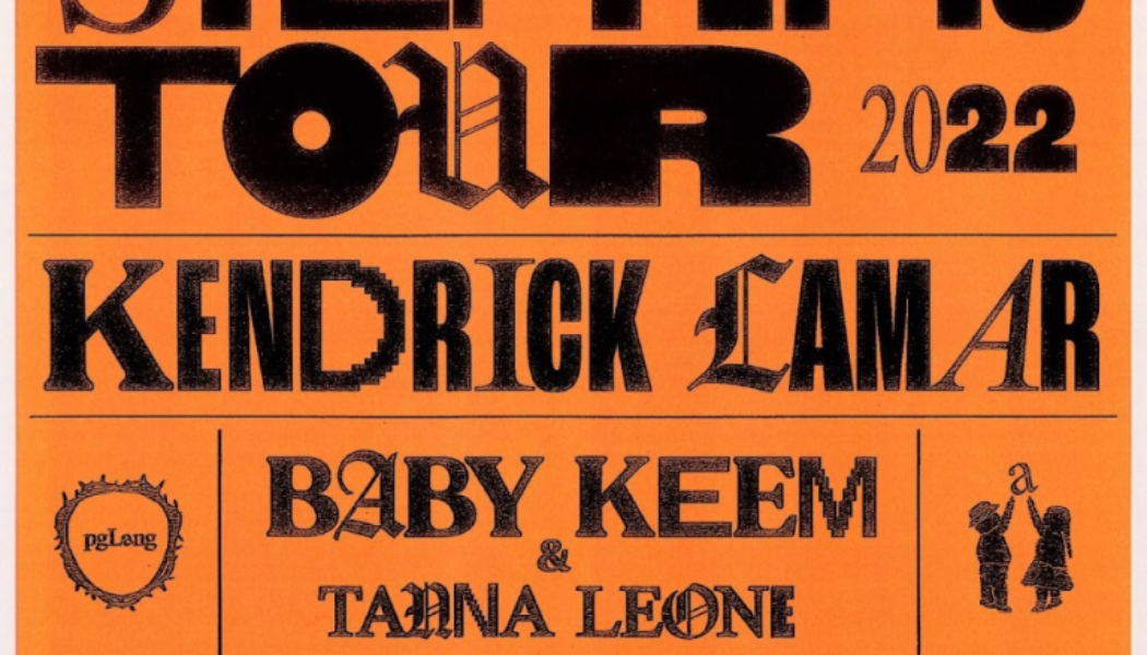 Kendrick Lamar Announces The Big Steppers Tour