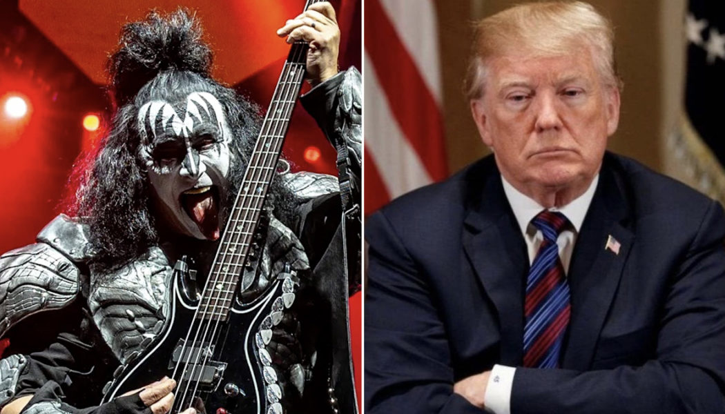 KISS’ Gene Simmons: Donald Trump “Allowed” People to Be “Publicly Racist” and “Conspiracy Theorists”