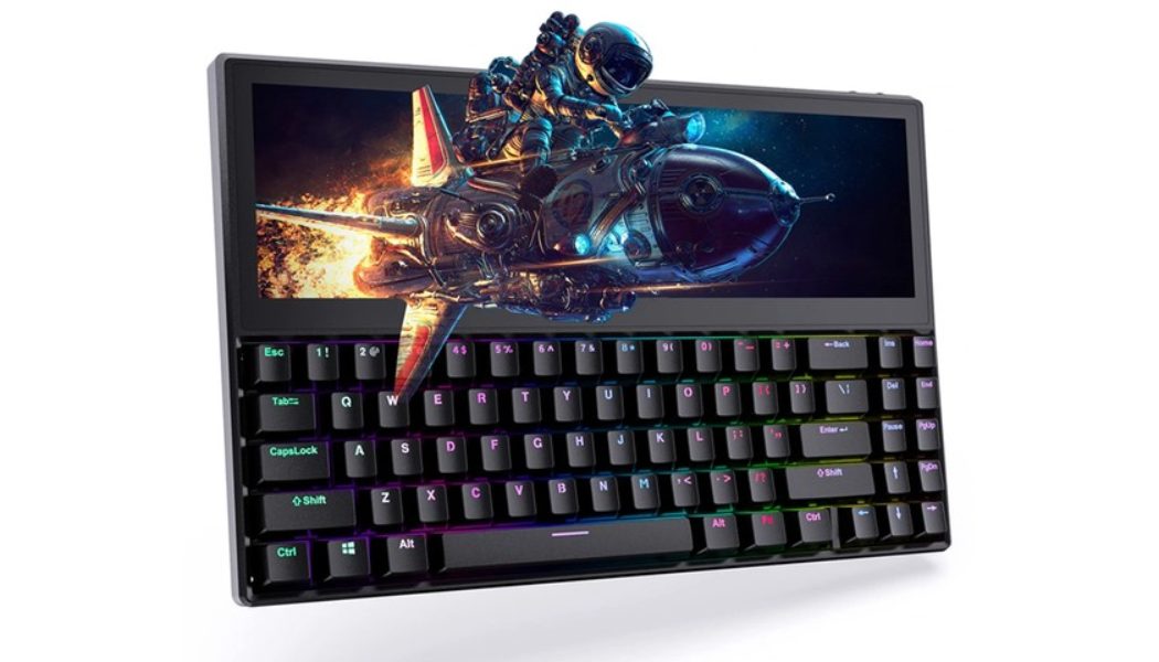 Kwumsy’s K2 Is the World’s First Mechanical Keyboard With a Built-In Touchscreen Display