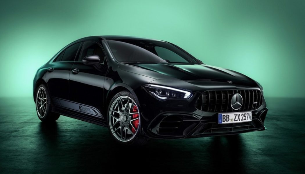 Mercedes-Benz Celebrates AMG’s 55th Anniversary With Limited-Edition 2023 CLA 45