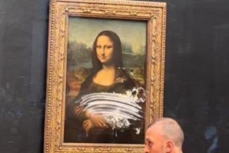 ‘Mona Lisa’ Gets Smeared With Cake By Man Disguised as Old Woman