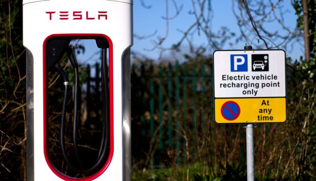 Now non-Tesla EVs can use its Superchargers in the UK, Spain, Sweden, and Austria