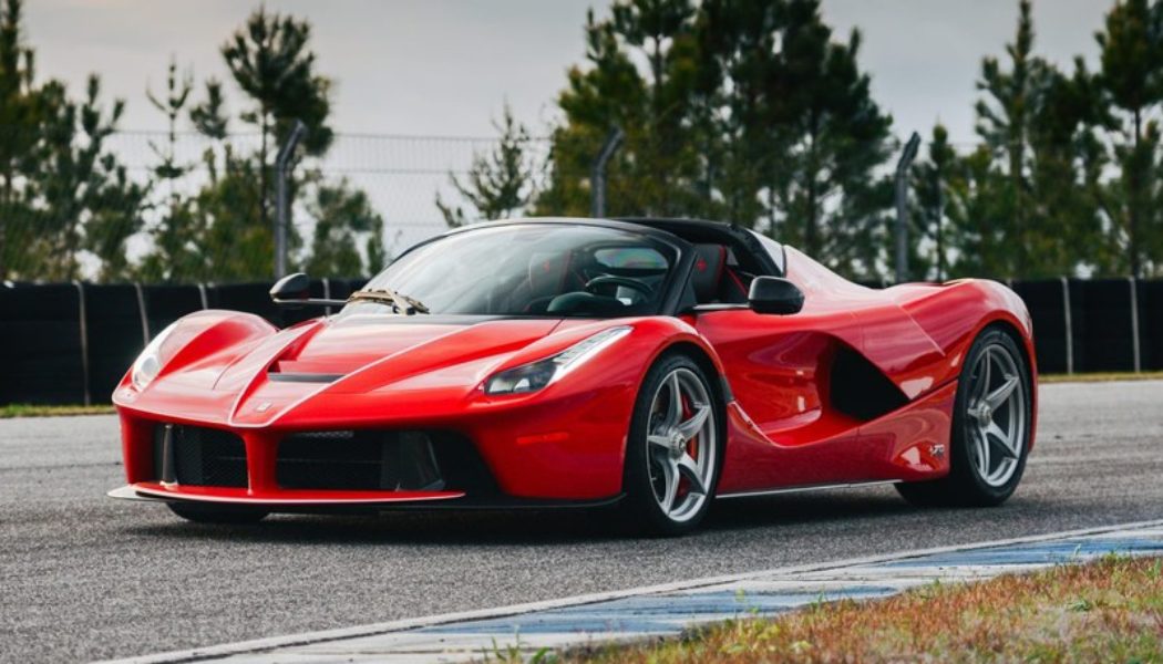 One-of-210 Ferrari LaFerrari Aperta to Fetch Over $5M USD at Auction