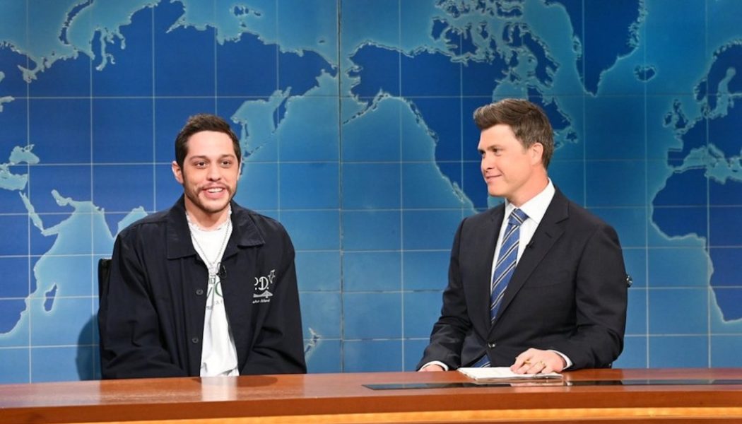 Pete Davidson References Kanye West and Ariana Grande in Final ‘SNL’ Appearance: Watch