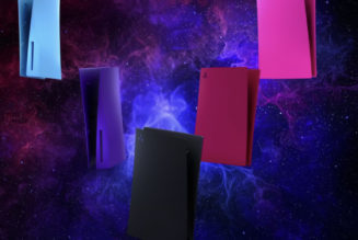 PS5 console covers will be available in three new galactic colors in June