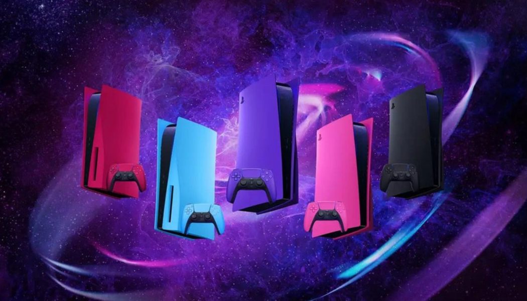 Sony Unveils 3 New Galaxy-Inspired PlayStation 5 Console Covers