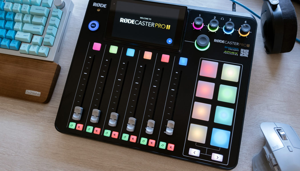 The Rodecaster Pro II is a slimmer, more customizable audio mixer