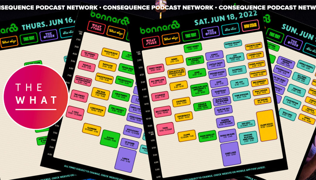 The What Breaks Down Bonnaroo’s 2022 Schedule