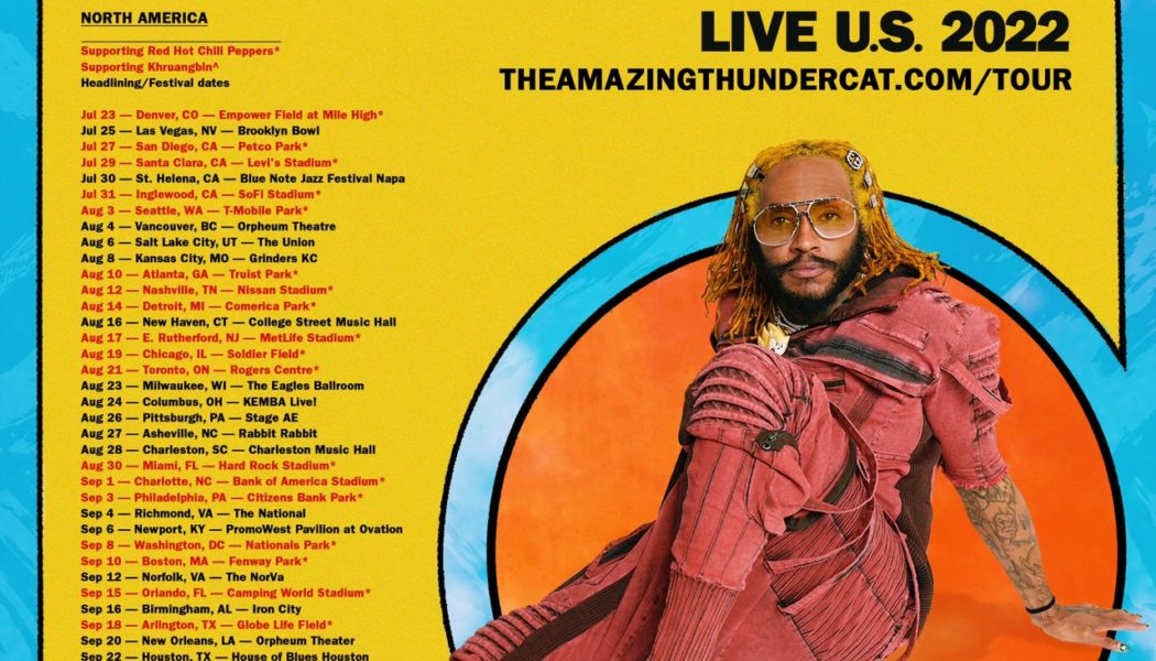 Thundercat Announces 2022 North American Tour