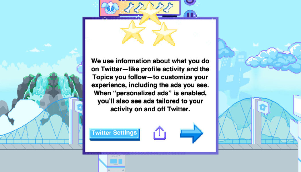 Twitter made a browser game to help explain its privacy settings