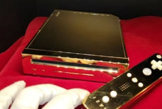 You Can Now Bid on a Gold-Plated Wii That Was Originally Created for Queen Elizabeth II