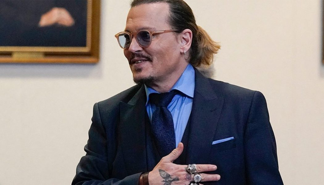 A “Secret” Notebook From the Johnny Depp Vs. Amber Heard Trial Has Just Sold for $15,000 USD