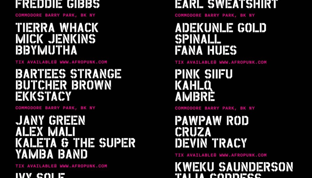 Afropunk Brooklyn 2022: The Roots, Burna Boy, Isaiah Rashad, Earl Sweatshirt, More