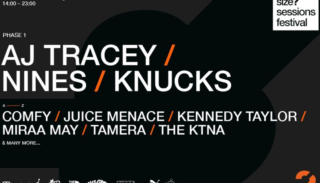 AJ Tracey, Nines and Knucks to Headline size?sessions Festival in Manchester