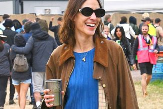 Alexa Chung’s Glastonbury Dress Is One I’d Gladly Wear, Field or No Field