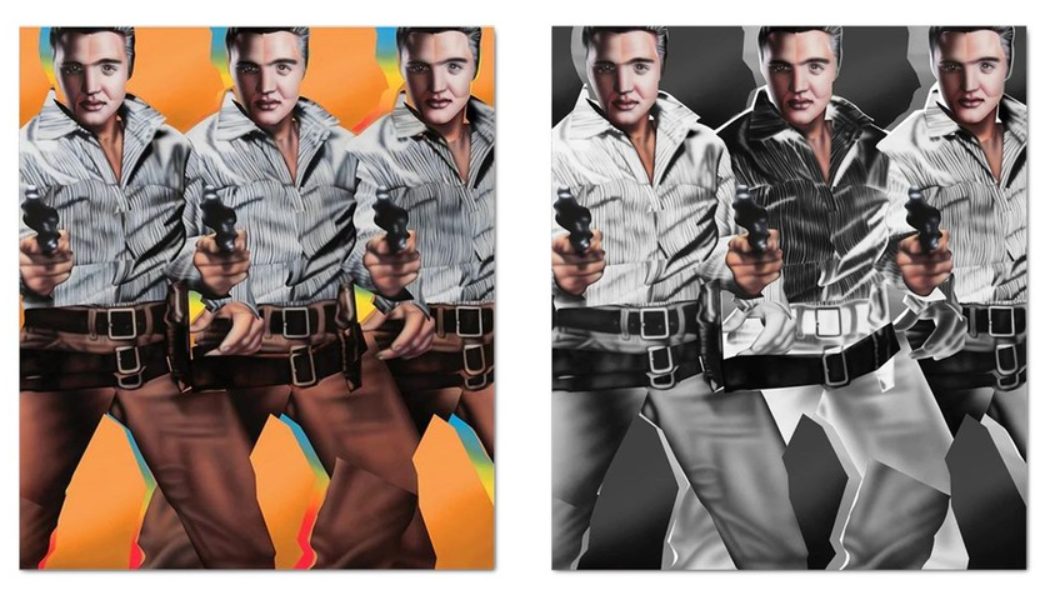 Alic Brock Releases ‘Triple Elvis’ Print with Simco Editions