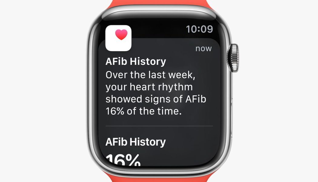 Apple adds new atrial fibrillation feature to watchOS 9