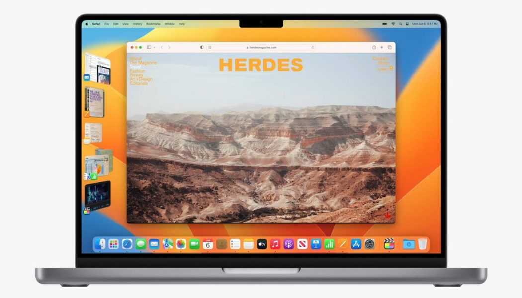 Apple announces macOS Ventura with new Stage Manager organization tool