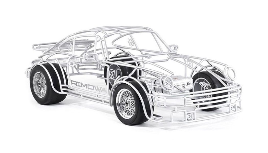 Benedict Radcliffe Crafts a Life-Sized Rimowa x Porsche 993 Sculpture