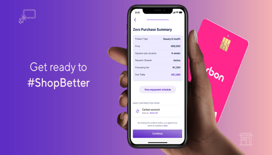 Carbon Bank Launches Buy Now Pay Later (BNPL) App