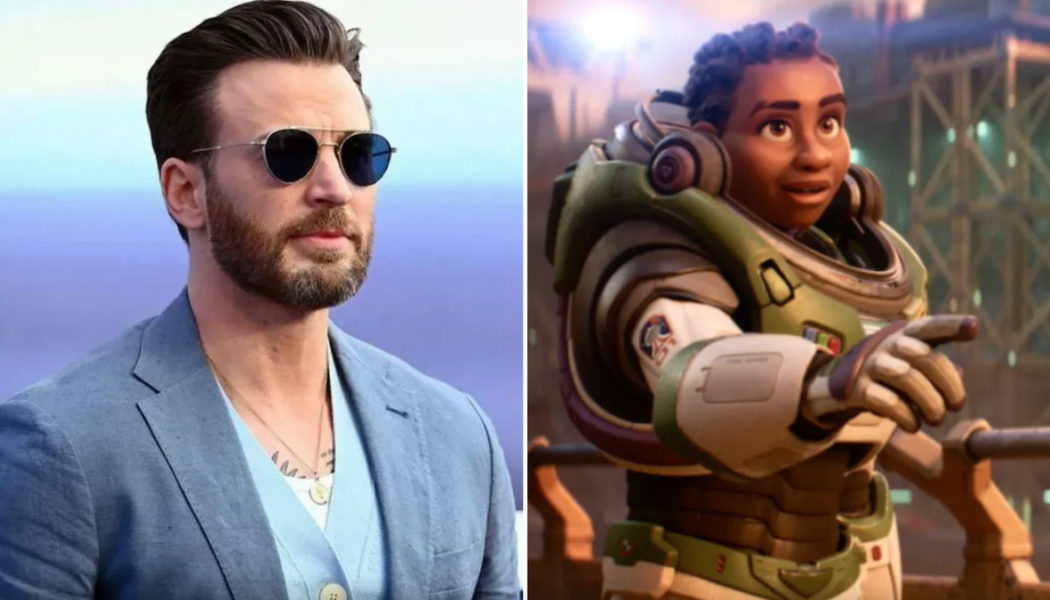 Chris Evans Slams Homophobic Reaction to Lightyear Same-Sex Kiss: “Those People Are Idiots”